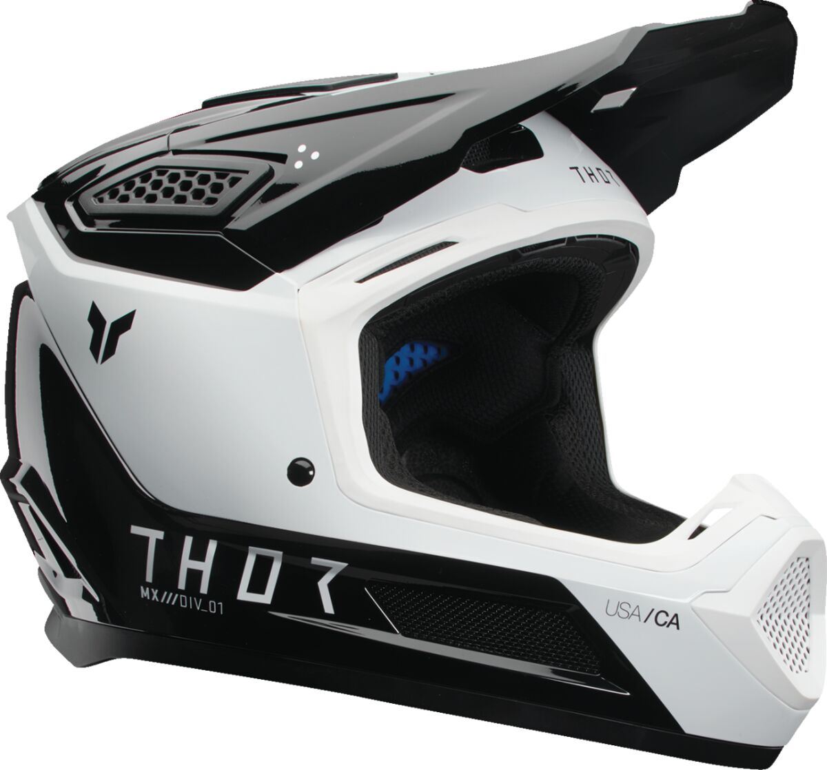 Thor MX Spring 2025 Helmet Fleet Storm Black White